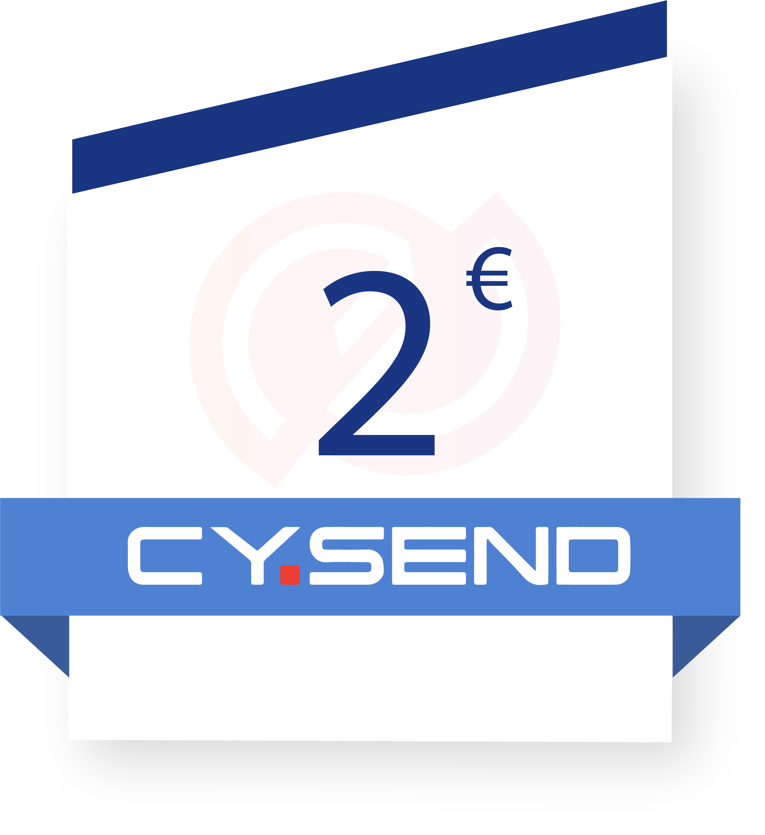 Coupon cysend-2-euros