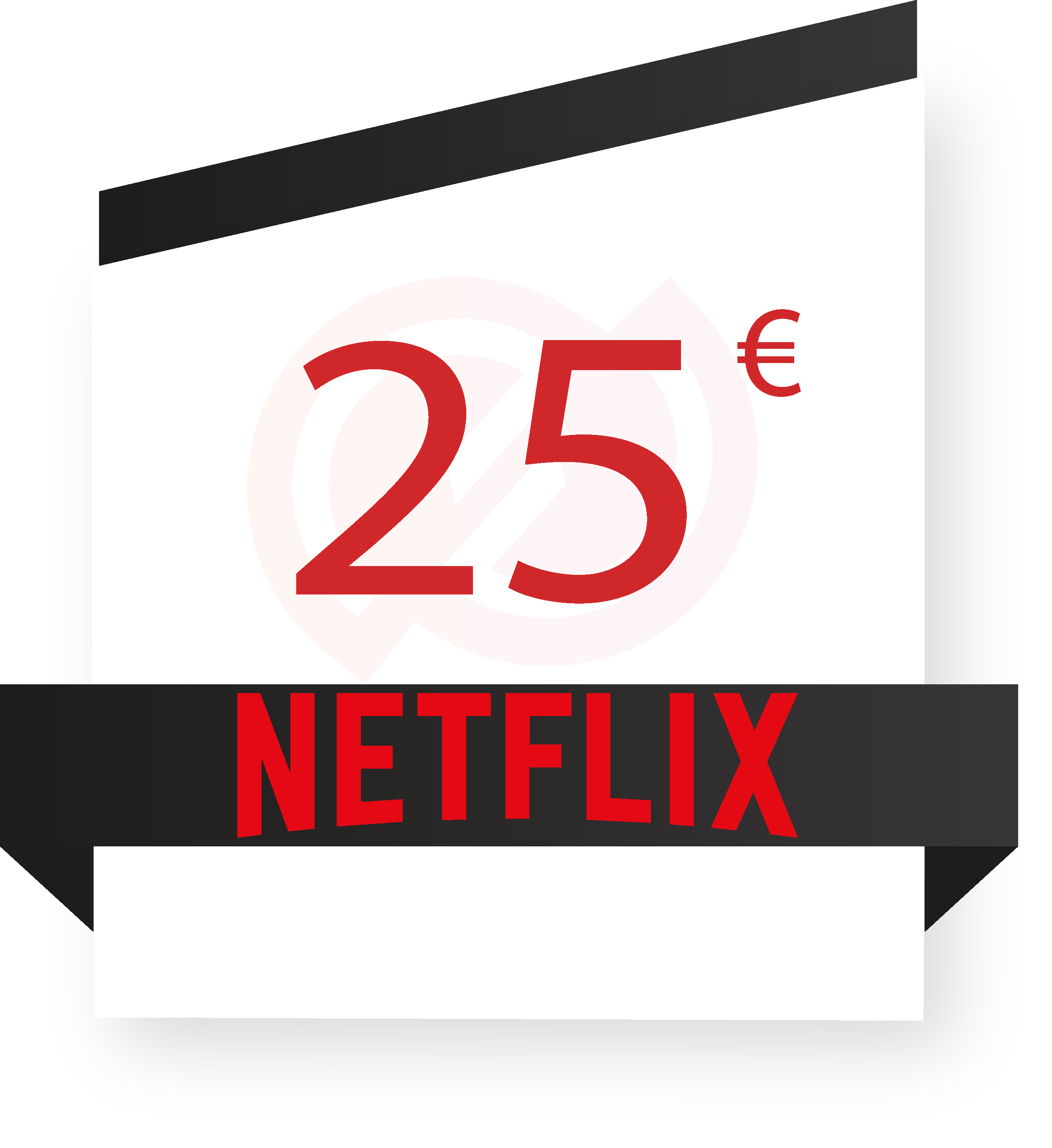 coupon Netflix 25€