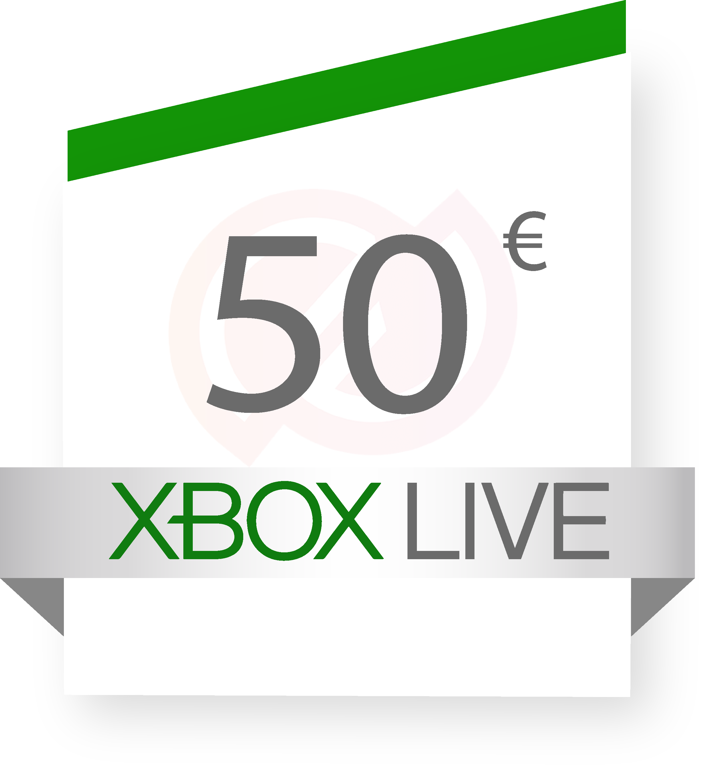 Coupon Xbox Live 50€ sur internet - Gueez